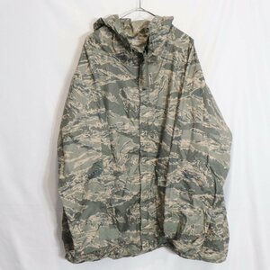 SALE///// 米軍実物 US.MILITARY レインパーカー ジャケット ミリタリー 撥水 防寒 アウター デジタルタイガーカモ ( メンズ M ) M4931