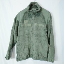 SALE///// 10年製 米軍実物 US.MILITARY GENⅢ LEVELⅢフリースジャケット アメリカ軍 ミリタリー オリーブ ( メンズ S-S ) Ｍ4669_画像1