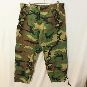 SALE///// 90年代 米軍実物 US.MILITARY ゴアテックスパンツ ミリタリー アメリカ軍 防寒 撥水 ウッドランド ( メンズ XL-R ) M3442