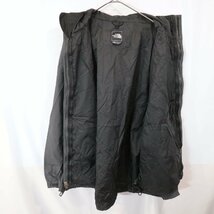 SALE///// THE NORTH FACE ノースフェイス HYVENT ナイロンジャケット アウトドア キャンプ 防寒 ブラック ( メンズ XL ) M5597_画像8