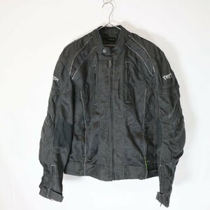 SALE///// TRIUMPH ナイロンレーシングジャケット モーターサイクル バイカー レーサー 走行用 ブラック ( メンズ 42 ) M6588