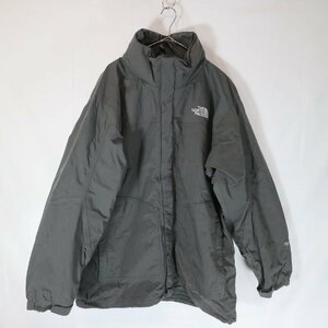 THE NORTH FACE ノースフェイス ナイロンジャケット アウトドア 防寒 アウター キャンプ ブラック ( メンズ XL ) 中古 古着 M6492