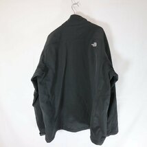 THE NORTH FACE ノースフェイス ソフトシェルジャケット アウトドア 防寒 アウター キャンプ ブラック ( メンズ XXL ) 中古 古着 M6501_画像2