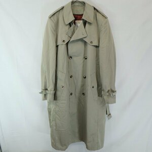 SALE///// LONDON FOG ロンドンフォグ トレンチコート アウター ロング丈 綺麗目 防寒 ライナー付き ベージュ ( メンズ 42 ) M7150