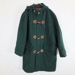 SALE///// USA製 NEWPORT HARBOR ダッフルコート アウター 防寒 カジュアル ウィンターウェア グリーン ( メンズ L ) M7852