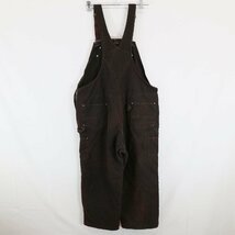 SALE///// Carhartt カーハート 中綿 ダック地 オーバーオール ワークウェア ダック生地 作業着 日曜大工 茶色 ( メンズ 48 ) M7650_画像2