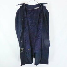 SALE///// 80年代 SEARS シアーズ ステンカラーコート フォーマル スーツ ビジネス 通勤 アイビー ネイビー ( メンズ 44 ) M7529_画像4