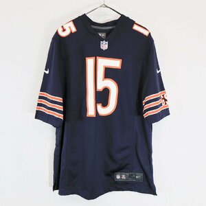 SALE///// NIKE ナイキ NFL シカゴ・ベアーズ ゲームシャツ ユニフォーム プロチーム アメフト ネイビー ( メンズ M ) N0592