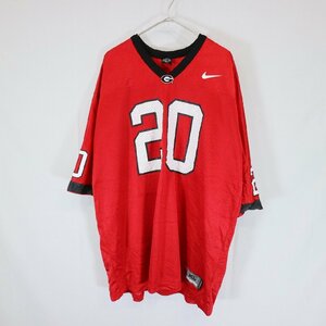 SALE///// NIKE ナイキ 半袖 ゲームシャツ スポーツ 観戦 ウェア レッド ( メンズ XL ) N0350