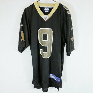 SALE///// Reebok リーボック NFL ニューオーリンズ・セインツ ゲームシャツ プロチーム アメフト スポーツ ブラック ( メンズ M ) N0586