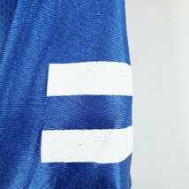 SALE///// Reebok リーボック NFL インディアナポリス・コルツ 半袖 ゲームシャツ プロチーム アメフト ブルー ( メンズ M ) N0326_画像5
