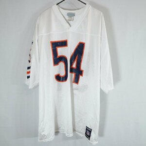 SALE///// reebok リーボック NFL シカゴベアーズ ゲームシャツ ユニフォーム アメフト ホワイト ( メンズ XL ) N0313