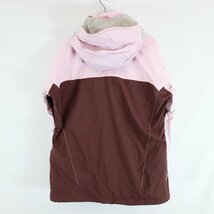 SALE///// HELLY HANSEN ヘリーハンセン ナイロンジャケット アウトドア キャンプ 防寒 ワインレッド ( レディース L ) N1160_画像2