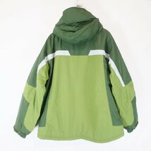 SALE///// L.L.Bean エルエルビーン ナイロン 中綿 ジャケット アウトドア スキーウェア 防寒 アウター グリーン系 ( メンズ L ) N1245_画像2