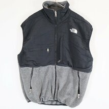 SALE///// THE NORTH FACE ノースフェイス デナリベスト ナイロンベスト アウトドア キャンプ 防寒 アウター グレー ( メンズ L ) N1456_画像1