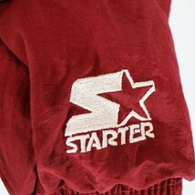 SALE///// STARTER スターター NHL コロラド・アバランチ 中綿 ジャケット プロチーム アイスホッケー レッド ( メンズ L ) N1784_画像4