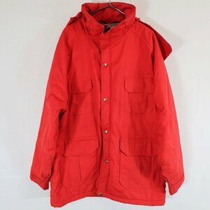 SALE///// 80s USA製 Woolrich ウールリッチ 中綿 マウンテンパーカー アウトドア キャンプ 登山 レッド ( メンズ XL相当 ) N2098