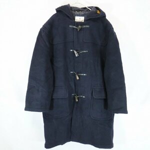SALE///// England made Tibbett MONTGOMERYmongome Lee duffle coat long height outer black ( men's L ) N2075