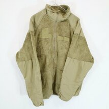 SALE///// 10s 米軍 実物 US.Military ECWCS GEN3 Level3 フリースジャケット ミリタリー アメリカ軍 コヨーテ ( メンズ XL-L ) N2124_画像1