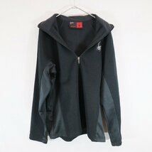 SALE///// SPYDER スパイダー フリースジャケット アウトドア キャンプ 防寒 アウター ブラック ( メンズ L ) N2280_画像7