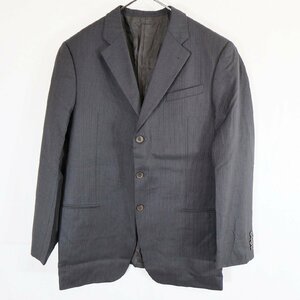 SALE///// ARMANI アルマーニ テーラードジャケット フォーマル スーツ ビジネス 通勤 ブラック ( メンズ 44 ) N2367