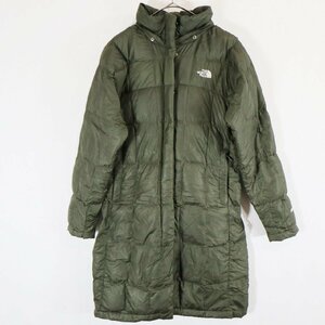 SALE///// THE NORTH FACE ノースフェイス ダウンコート ジャケット アウター 防寒 キルティング グリーン ( レディース S ) N2428