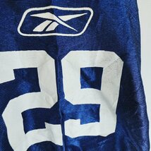 SALE///// Reebok リーボック NFL インディアナポリスコルツ 半袖 ゲームシャツ プロチーム アメフト ブルー ( メンズ M ) N3042_画像3