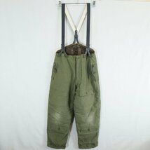 SALE///// 40s 米軍 実物 USAAF A-10 フライトパンツ ビンテージ ミリタリー アメリカ軍 軍服 空軍 オリーブ ( メンズ 38 ) N3066_画像1