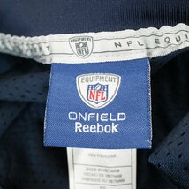 SALE///// Reebok リーボック NFL シカゴ・ベアーズ ゲームシャツ アメフト プロチーム ユニフォーム ネイビー ( メンズ 50 ) N2794_画像6