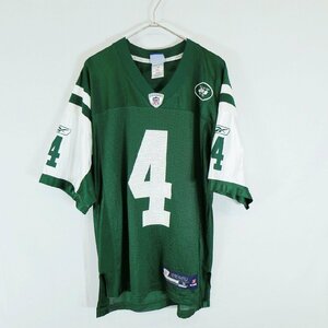 SALE///// Reebok リーボック NFL ニューヨーク・ジェッツ 半袖 ゲームシャツ プロチーム アメフト グリーン ( メンズ S ) N2954