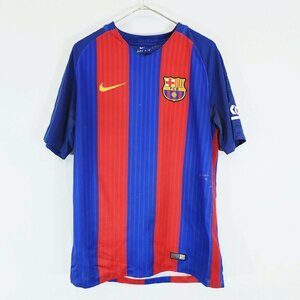 SALE///// NIKE ナイキ FC バルセロナ ゲームシャツ サッカー スポーツ プロチーム ユニフォーム ブルー ( メンズ M ) N2918