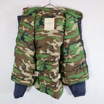 SALE///// DENIM & SUPPLY RALPH LAUREN ラルフローレン ダウン ジャケット アメカジ ビンテージ風 ネイビー ( メンズ L ) N3263_画像6