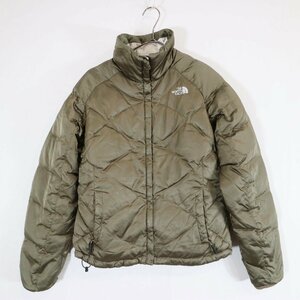 SALE///// THE NORTH FACE ノースフェイス 550fill ダウンジャケット アウトドア キャンプ 防寒 アウター カーキ ( メンズ S ) N3308