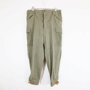 SALE///// 40s Swedish MILITARYスウェーデン軍 M-39 ウール カーゴパンツ ミリタリー 軍服 オリーブ ( メンズ XLサイズ相当 ) N3330