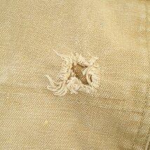 SALE///// Carhartt カーハート ダック オーバーオール ワークウェア 作業着 ダブルニー ベージュ ( メンズ 40×32 ) N3942_画像6