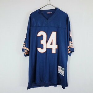 SALE///// mitchell&ness NFL シカゴ・ベアーズ ゲームシャツ スポーツ アメフト プロチーム ネイビー ( メンズ 50 ) N3870