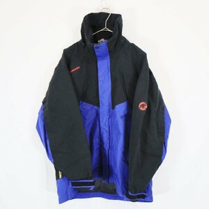 SALE///// MAMMUT マムート GORE-TEX ナイロンジャケット アウトドア キャンプ 防寒 アウター ブルー ( メンズ L ) N3803