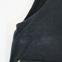 SALE///// Carhartt カーハート ダック地 オーバーオール ワークウェア 作業着 日曜大工 ブラック ( メンズ M相当 ) N3674_画像5