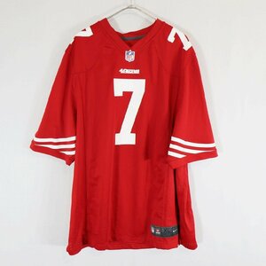 SALE///// Nike ナイキ サンフランシスコ・フォーナイナーズ ゲームシャツ NFL プロチーム レッド ( メンズ XL ) N4477