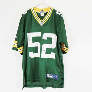 SALE///// Reebok リーボック グリーンベイ・パッカーズ ゲームシャツ NFL プロチーム グリーン ( メンズ Ｍ ) N4504