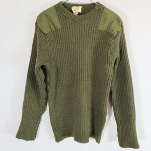 SALE///// コマンドセーター ウールニット セーター イギリス軍 ミリタリー レプリカ 軍服 グリーン ( メンズ 44 ) N4237