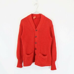 SALE///// 50s〜 Cardean レタードカーディガン カレッジ ビンテージ レッド ( メンズ XS~Sサイズ相当 ) N4972