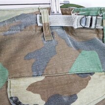 SALE///// 80s 米軍 実物 US.ARMY M-65 フィールドパンツ カーゴパンツ ミリタリー アメリカ軍 軍服 迷彩柄 ( メンズ L-R ) N4759_画像3