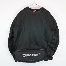 SALE///// JOE ROCKET ジョーロケット レーシングジャケット モーターサイクル バイカー サーキット ブラック ( メンズ XL ) Ｎ4943_画像2