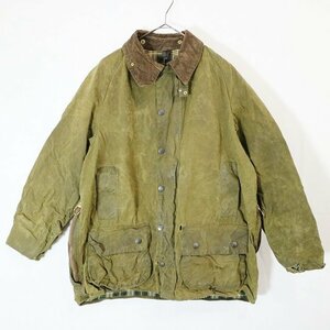 SALE///// イングランド製 Barbour バブアー BEAUFORT オイルドジャケット 英国 防寒 オリーブ ( メンズ Lサイズ相当 ) M9239