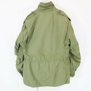 SALE///// 70s U.S.ARMY M-65 3rd フィールドジャケット ミリタリー アメリカ軍 戦闘服 アウター オリーブ ( メンズ M-S ) M9285の画像2