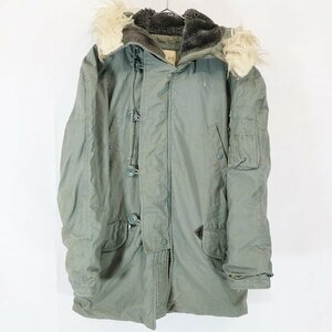 SALE///// 70s 米軍 実物 U.S.AIR FORCE N-3B フライトジャケット ミリタリー アメリカ軍 戦闘服 オリーブ ( メンズ XXS ) M92