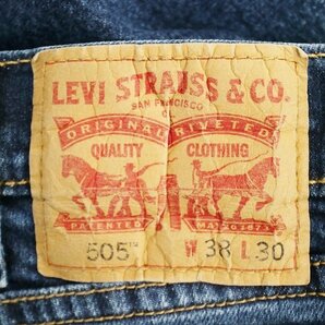 SALE///// Levi's リーバイス 505 デニムパンツ アメリカンカジュアル ストリート ブルー ( メンズ 38×30 ) M9514の画像8