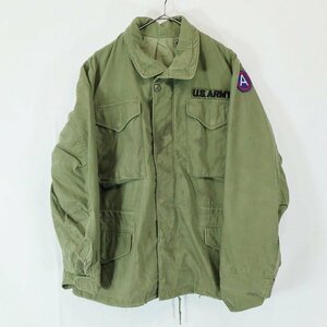 SALE///// 60s 米軍 実物 U.S.ARMY M-65 2nd フィールドジャケット ミリタリー アメリカ軍 戦闘服 オリーブ ( メンズ S相当 ) M9383