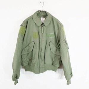 SALE///// 10s 米軍 実物 U.S.AIR FORCE CWU-45/P フライトジャケット ミリタリー 戦闘服 アウター オリーブ ( メンズ XL ) M9415